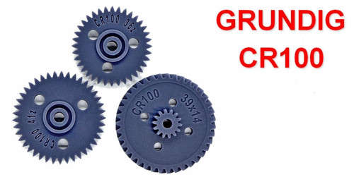Zahnräder für grundig cr100 - zahnräder,